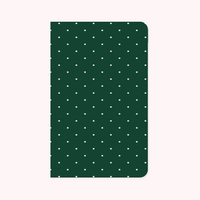 Micro Dot Forest Green