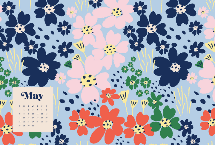 May Wallapper Pattern May Designs Desktop Wallpaper