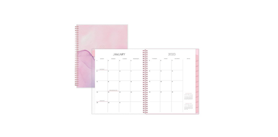 Burde 2024 Diary Organizer & Notes Blue