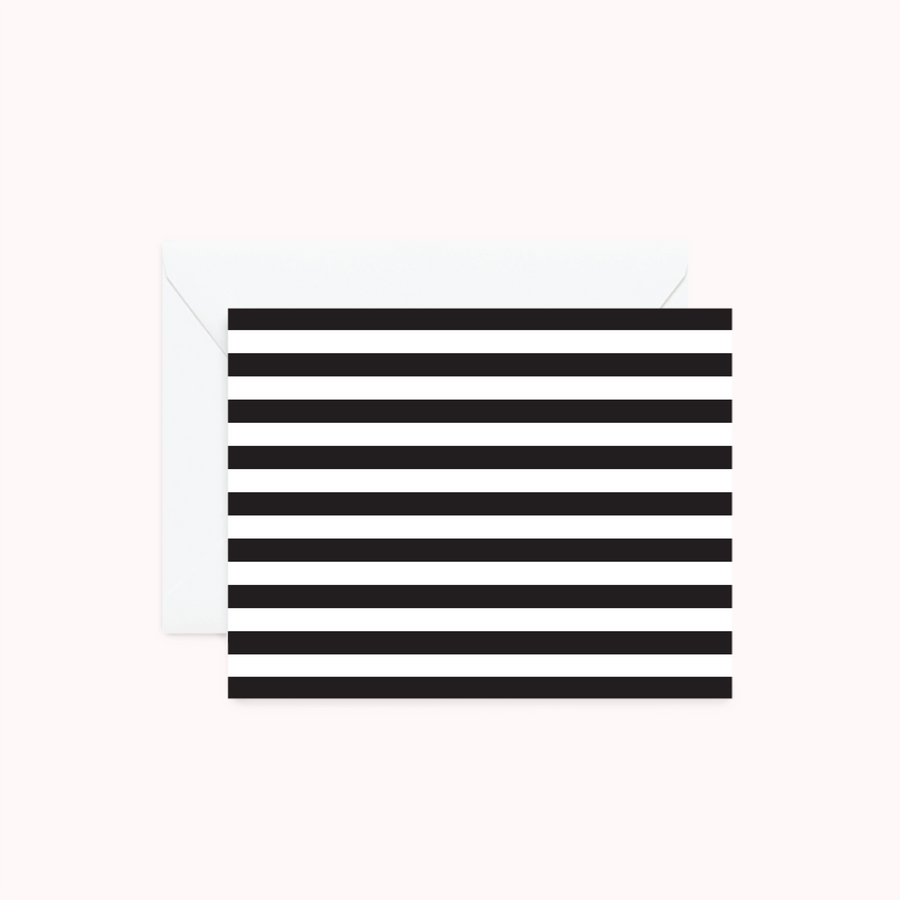 Classic Stripe Black