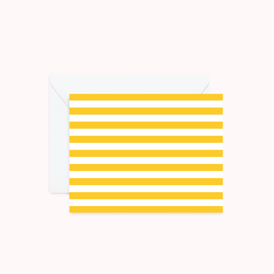 Classic Stripe Yellow