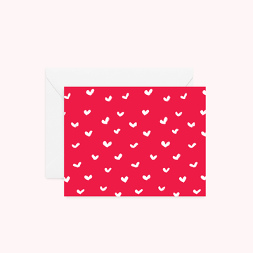 Flirty Hearts Red