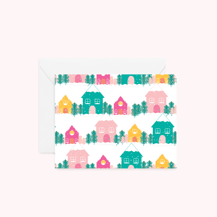 Kailo Chic Gingerbread Houses White