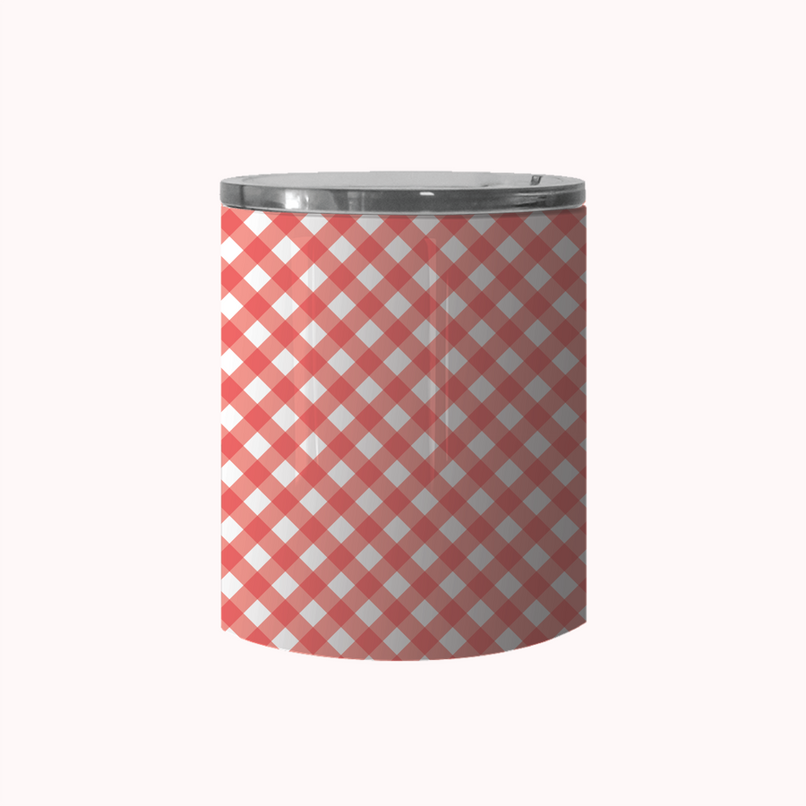 Gingham Red