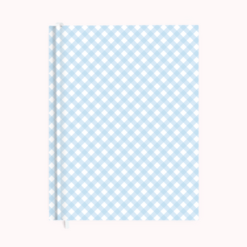 Gingham Light Blue