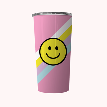 Big Smiley Face Tumbler 20oz