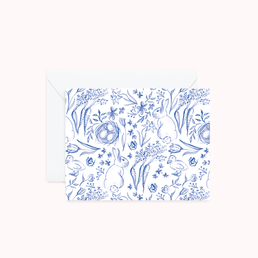 Spring Toile Blue