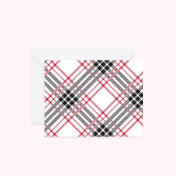 Tartan Black Red