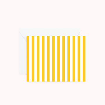 Vertical Stripe Yellow