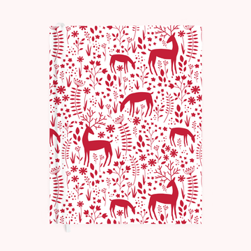 Holiday Woodland Red