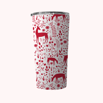 Holiday Woodland Red