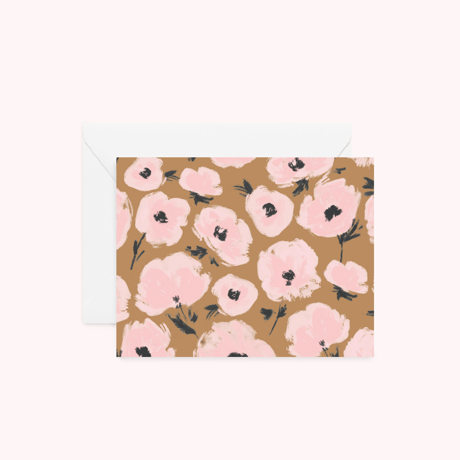 Poppy Print Blush