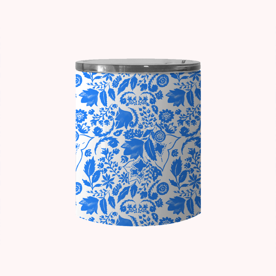 Blue Antique Floral