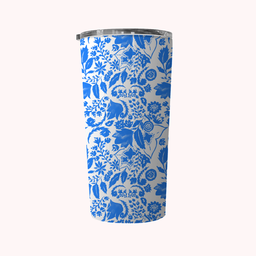 Blue Antique Floral